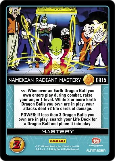 AWA-DR15 Namekian Radiant Mastery