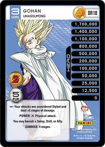 AWA-DR18 Gohan - Unassuming