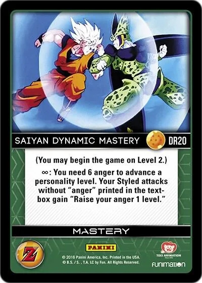 AWA-DR20 Saiyan Dynamic Mastery