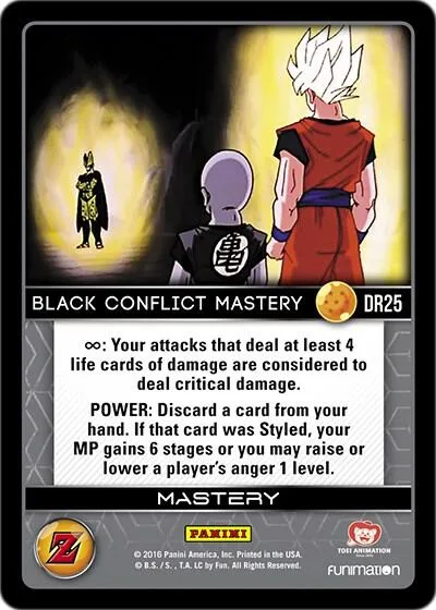 AWA-DR25 Black Conflict Mastery