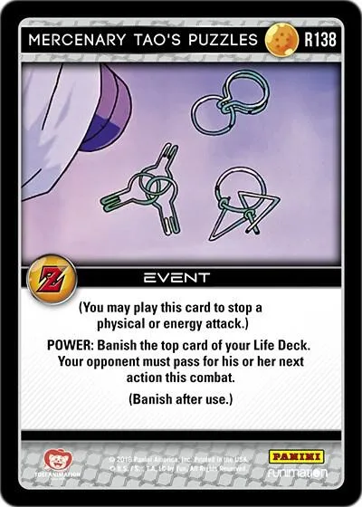 AWA-R138 Mercenary Tao's Puzzles