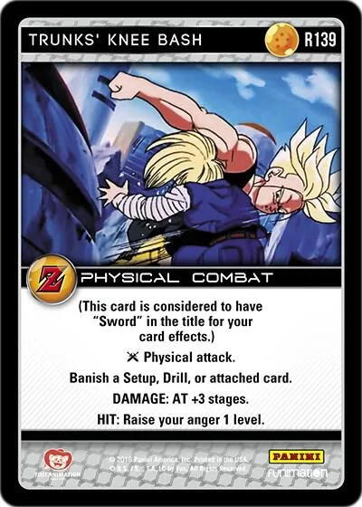 AWA-R139 Trunks' Knee Bash
