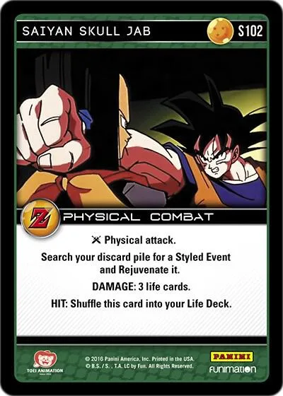 AWA-S102 Saiyan Skull Jab