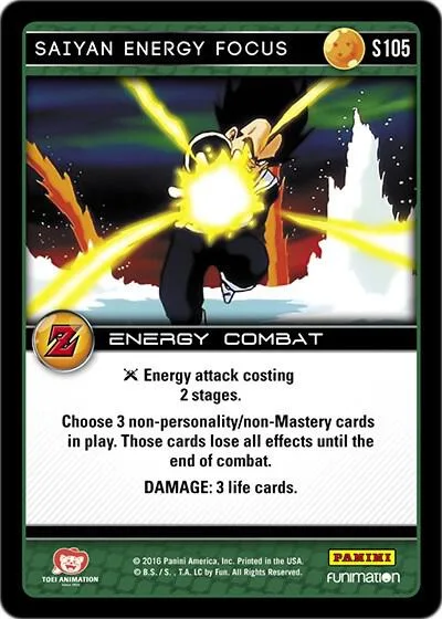 AWA-S105 Saiyan Energy Focus
