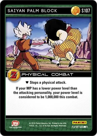AWA-S107 Saiyan Palm Block