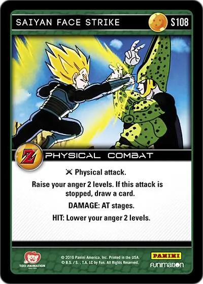AWA-S108 Saiyan Face Strike