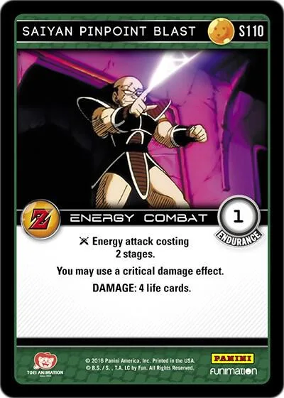 AWA-S110 Saiyan Pinpoint Blast