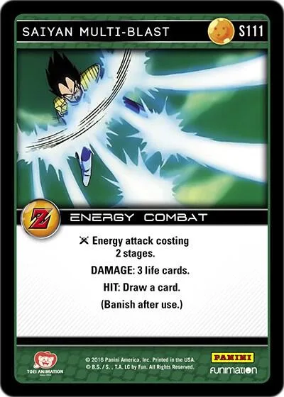 AWA-S111 Saiyan Multi-Blast