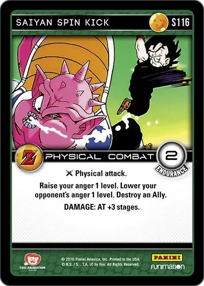 AWA-S116 Saiyan Spin Kick