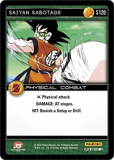 AWA-S120 Saiyan Sabotage