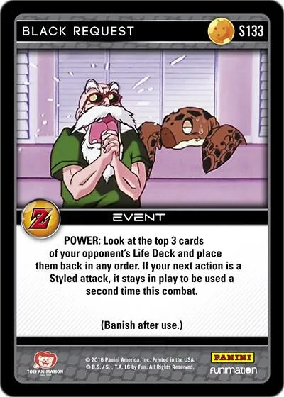 AWA-S133 Black Request