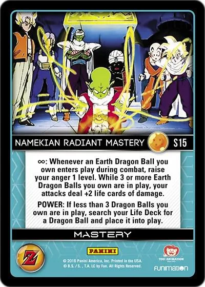 AWA-S15 Namekian Radiant Mastery