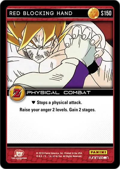 AWA-S150 Red Blocking Hand