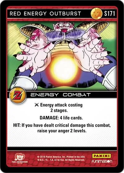 AWA-S171 Red Energy Outburst