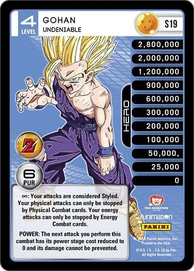 AWA-S19 Gohan - Undeniable
