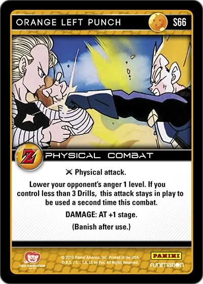 AWA-S66 Orange Left Punch