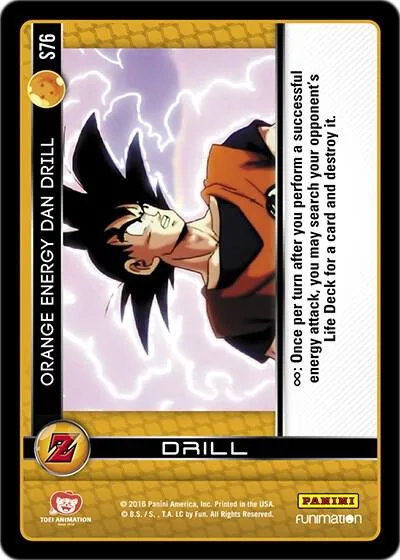 AWA-S76 Orange Energy Dan Drill