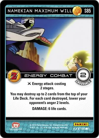 AWA-S85 Namekian Maximum Will