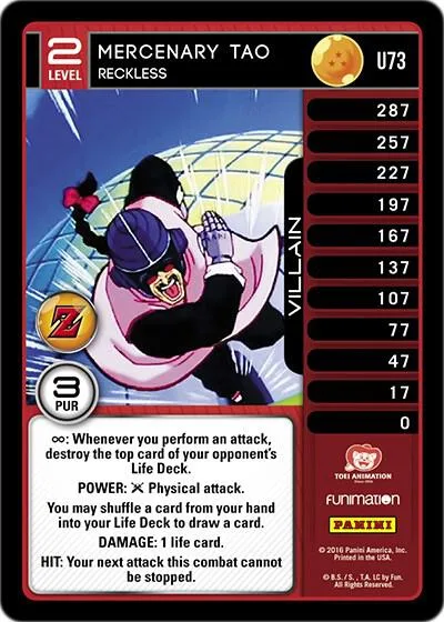 AWA-U73 Mercenary Tao - Reckless
