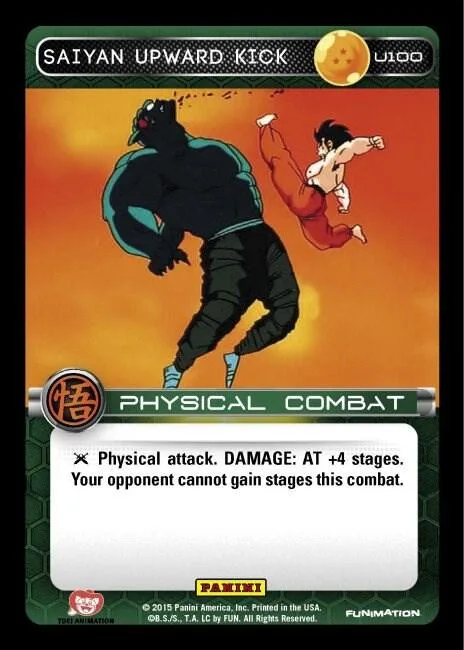 MC-U100 Saiyan Upward Kick