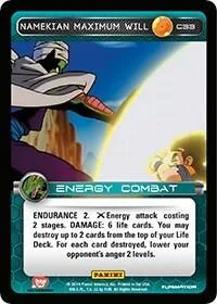 PRE-C33 Namekian Maximum Will