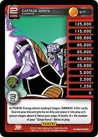 PRE-C7 Captain Ginyu - Energized