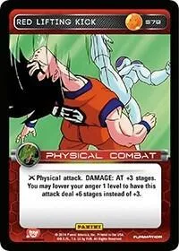 PRE-S79 Red Lifting Kick