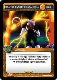 PRE-S99 Orange Burning Aura Drill