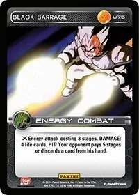 PRE-U75 Black Barrage