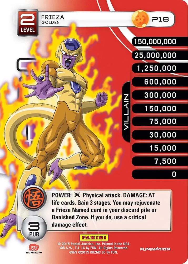 MC-P16 Frieza - Golden