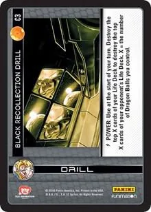 VEN-C3 Black Recollection Drill