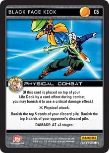 VEN-C5 Black Face Kick