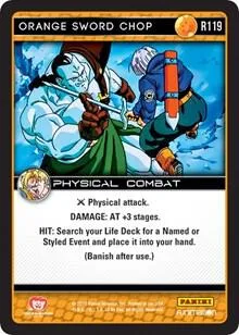 VEN-R119 Orange Sword Chop
