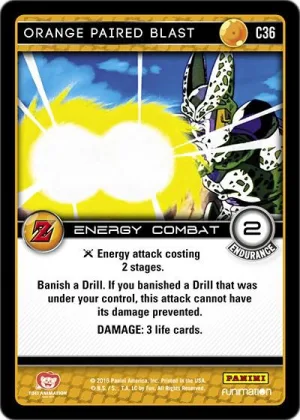 AWA-C36 Orange Paired Blast