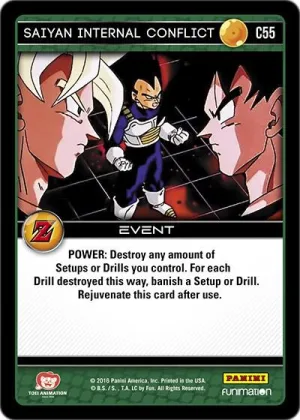 AWA-C55 Saiyan Internal Conflict