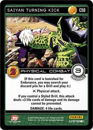 AWA-C58 Saiyan Turning Kick