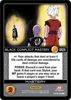 AWA-DR25 Black Conflict Mastery