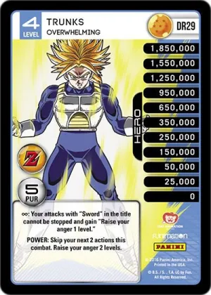 AWA-DR29 Trunks - Overwhelming