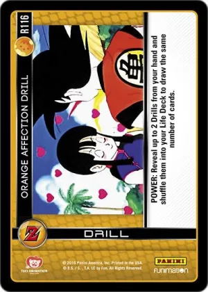 AWA-R116 Orange Affection Drill