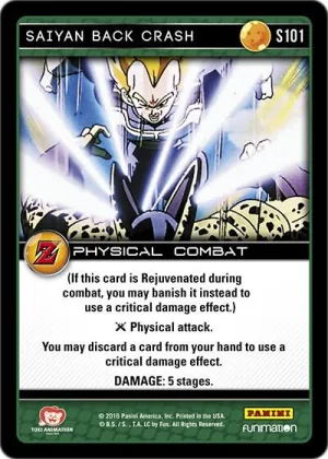 AWA-S101 Saiyan Back Crash