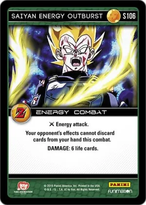 AWA-S106 Saiyan Energy Outburst