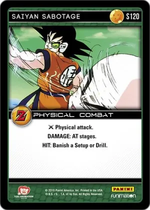 AWA-S120 Saiyan Sabotage