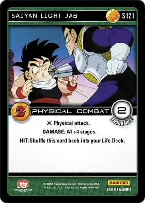AWA-S121 Saiyan Light Jab