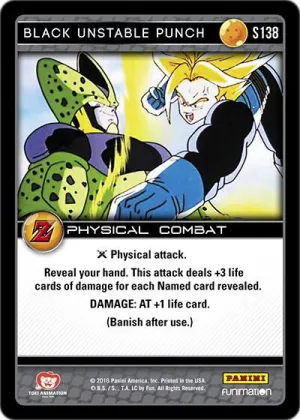 AWA-S138 Black Unstable Punch