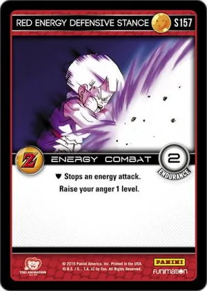 AWA-S157 Red Energy Defensive Stance