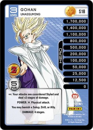 AWA-S18 Gohan - Unassuming (Rainbow Foil)