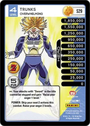 AWA-S29 Trunks - Overwhelming (Rainbow Foil)