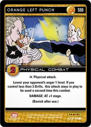 AWA-S66 Orange Left Punch