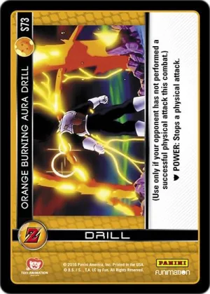 AWA-S73 Orange Burning Aura Drill