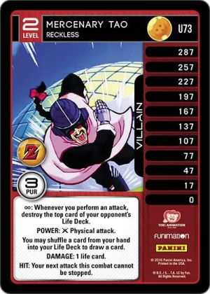 AWA-U73 Mercenary Tao - Reckless